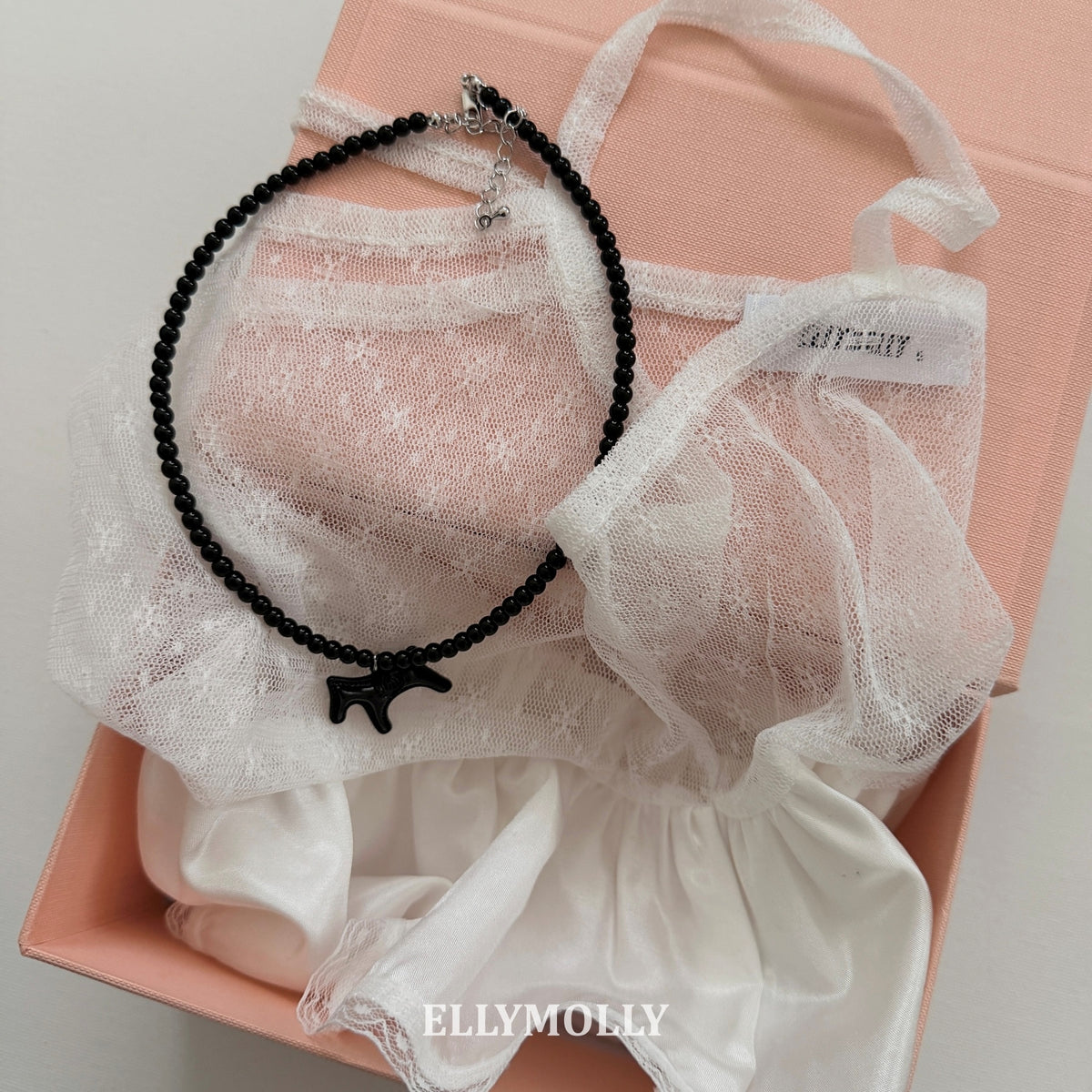 ELLY MOLLY｜馬ビーズネックレス【予約商品】
