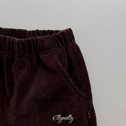 ELLY MOLLY｜ホリック裏起毛フリルパンツ【予約商品】