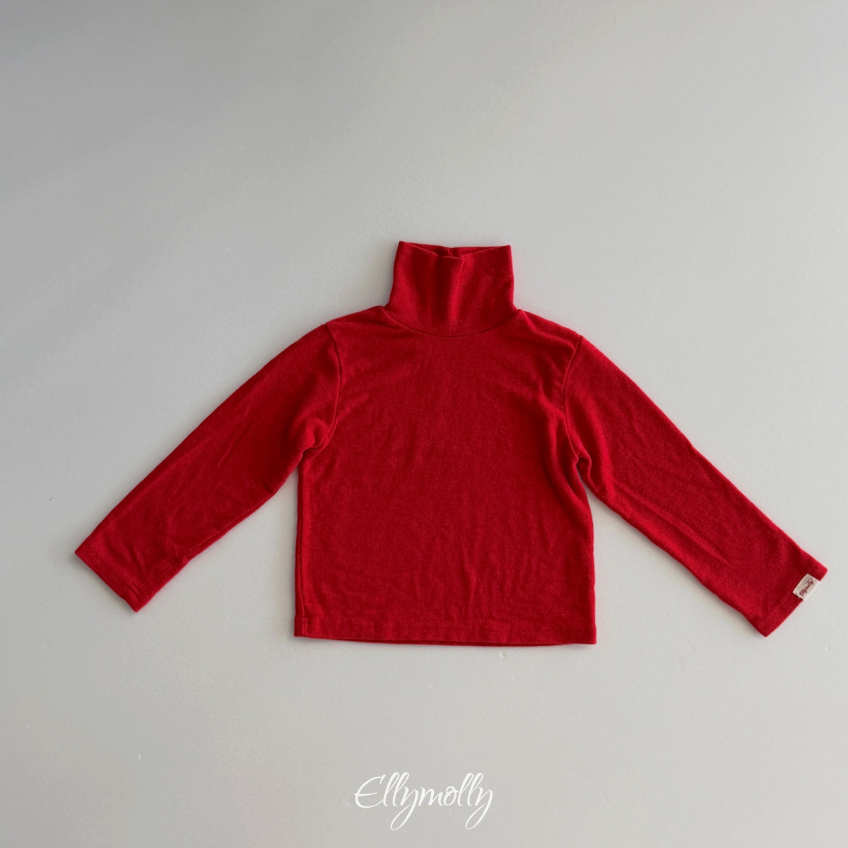 ELLY MOLLY｜スノーウォーマータートルネックT（無地）【予約商品】