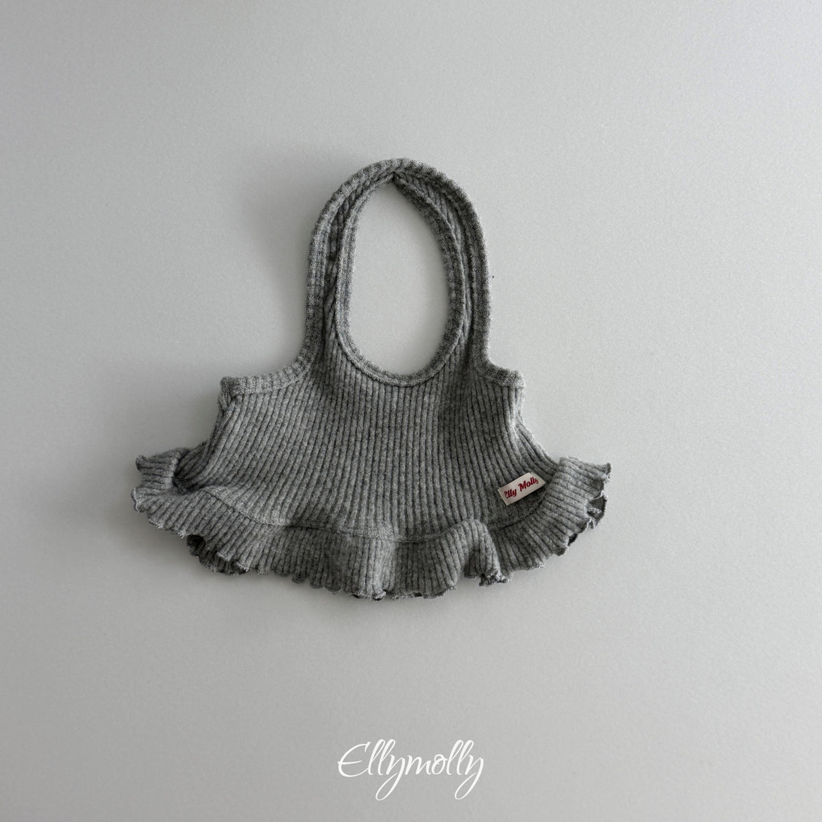 ELLY MOLLY｜ウールリブホルターネックタンクトップ【予約商品】