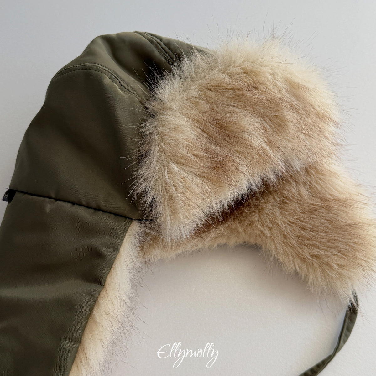 ELLY MOLLY｜エスキモーファー耳あて付きパディングキャップ【予約商品】