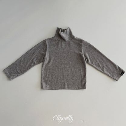 ELLY MOLLY｜スノーウォーマータートルネックT（無地）【予約商品】