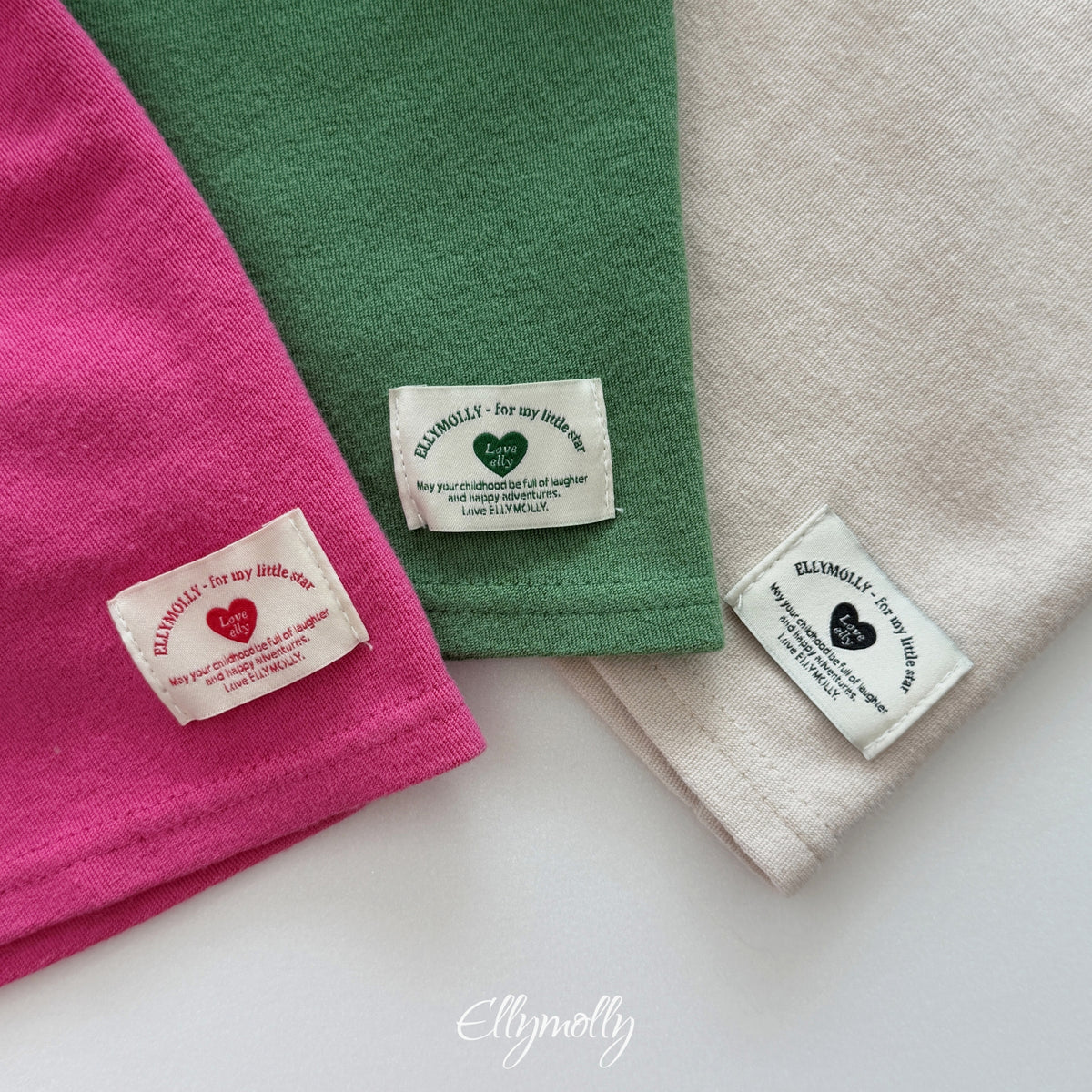 ELLY MOLLY｜ラオン配色ラグランTシャツ【予約商品】