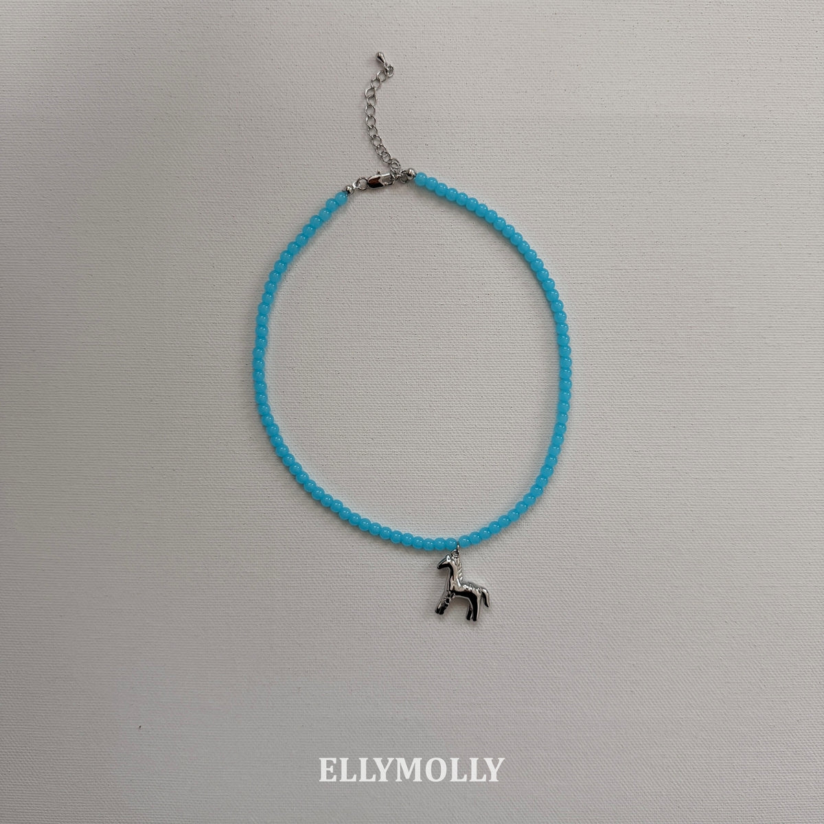 ELLY MOLLY｜馬ビーズネックレス【予約商品】