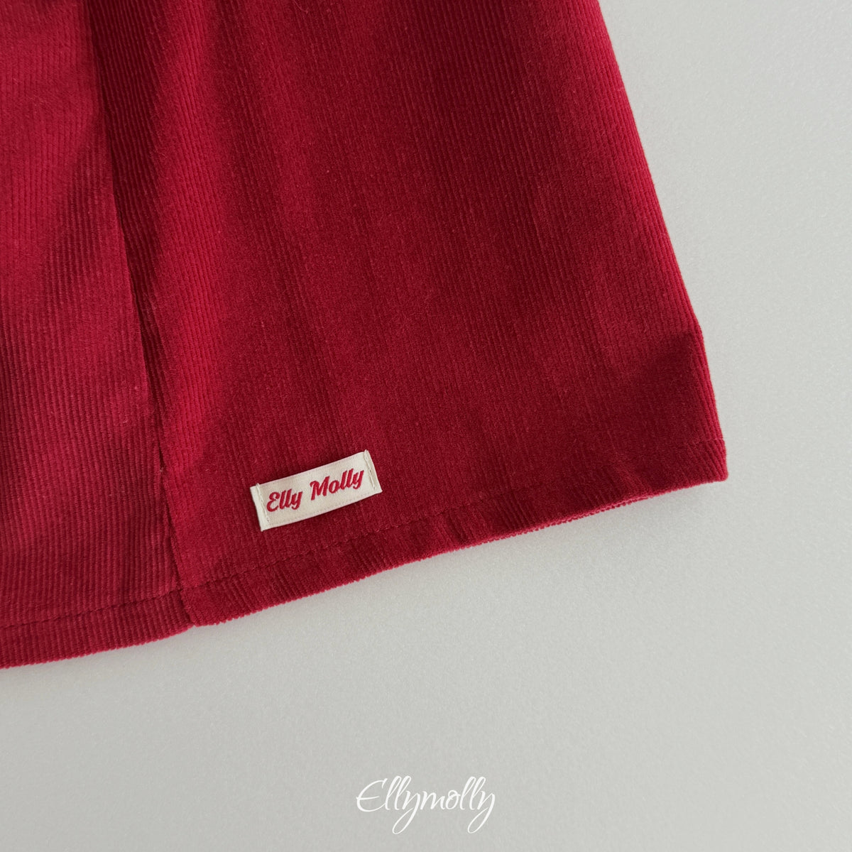 ELLY MOLLY｜ポンポンコーデュロイスカート【予約商品】