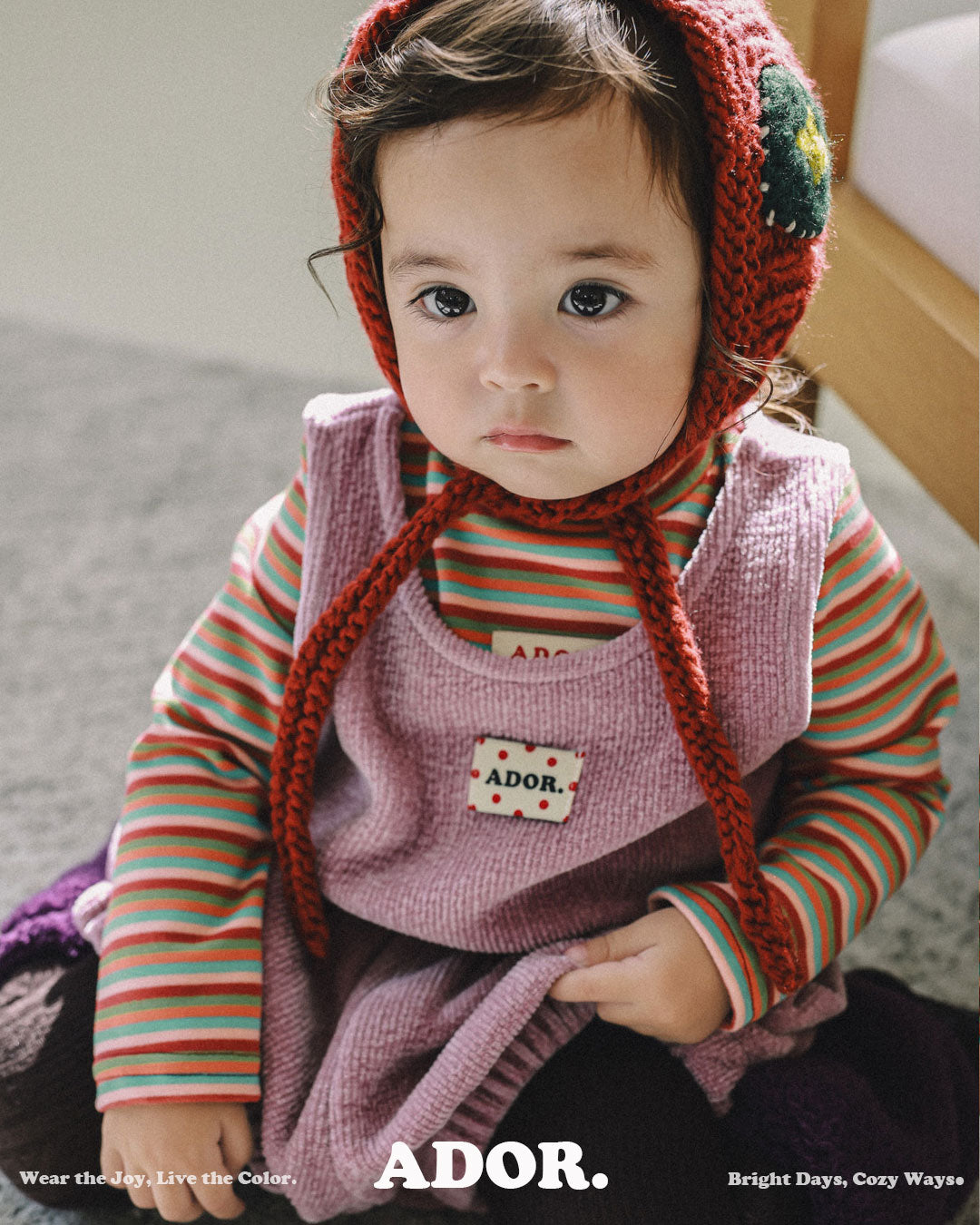 Ador.｜もこもこベロアベスト【取り寄せ】