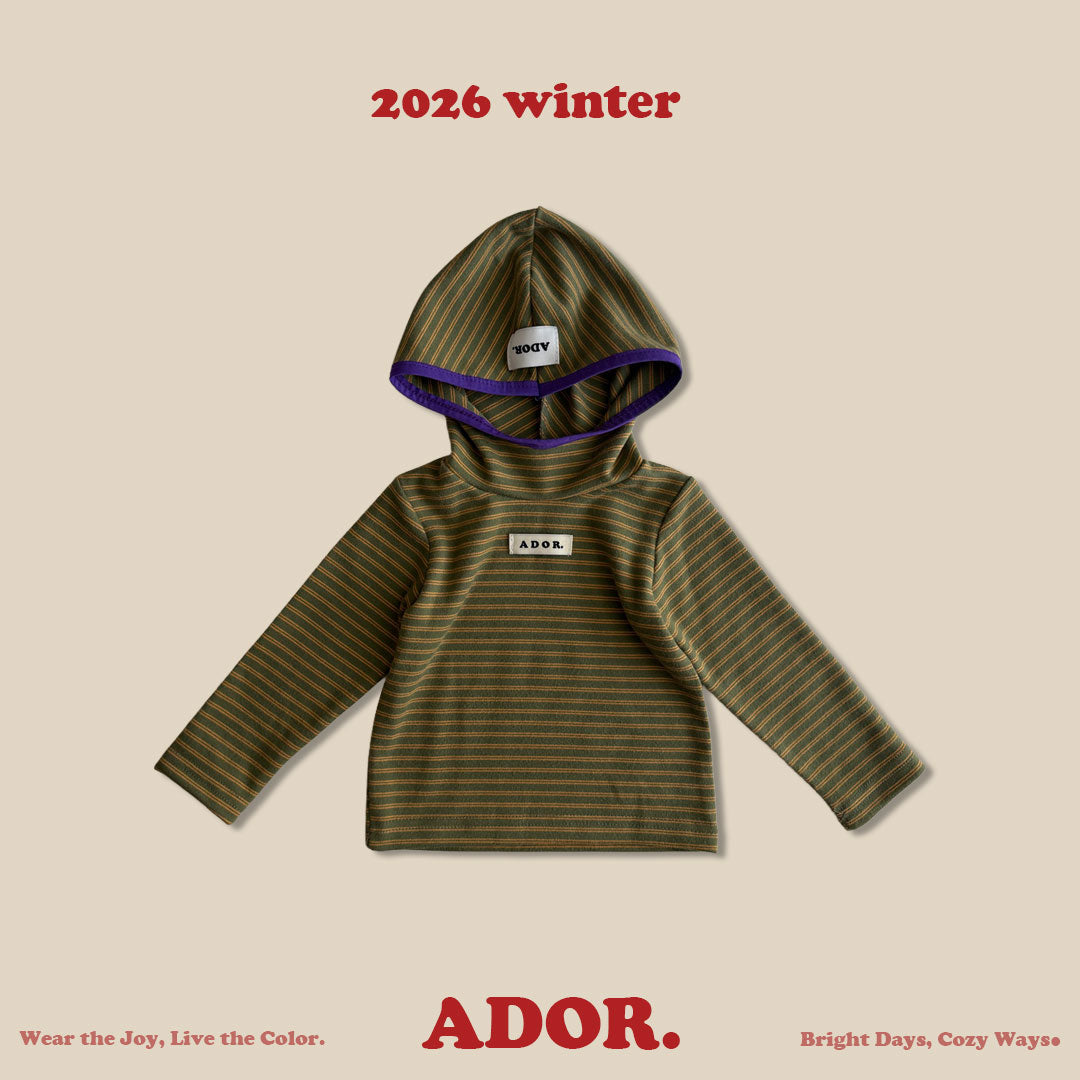 Ador.｜ハイネックフードTシャツ【取り寄せ】