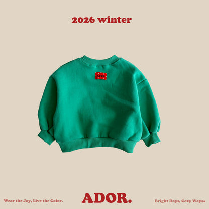 Ador.｜エンブレムスウェット【取り寄せ】