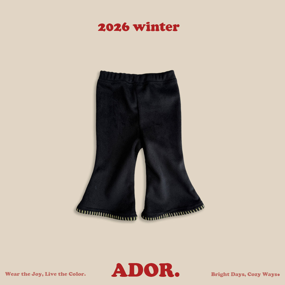 Ador.｜メロウブーツカットパンツ【取り寄せ】