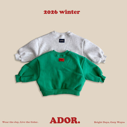 Ador.｜エンブレムスウェット【取り寄せ】