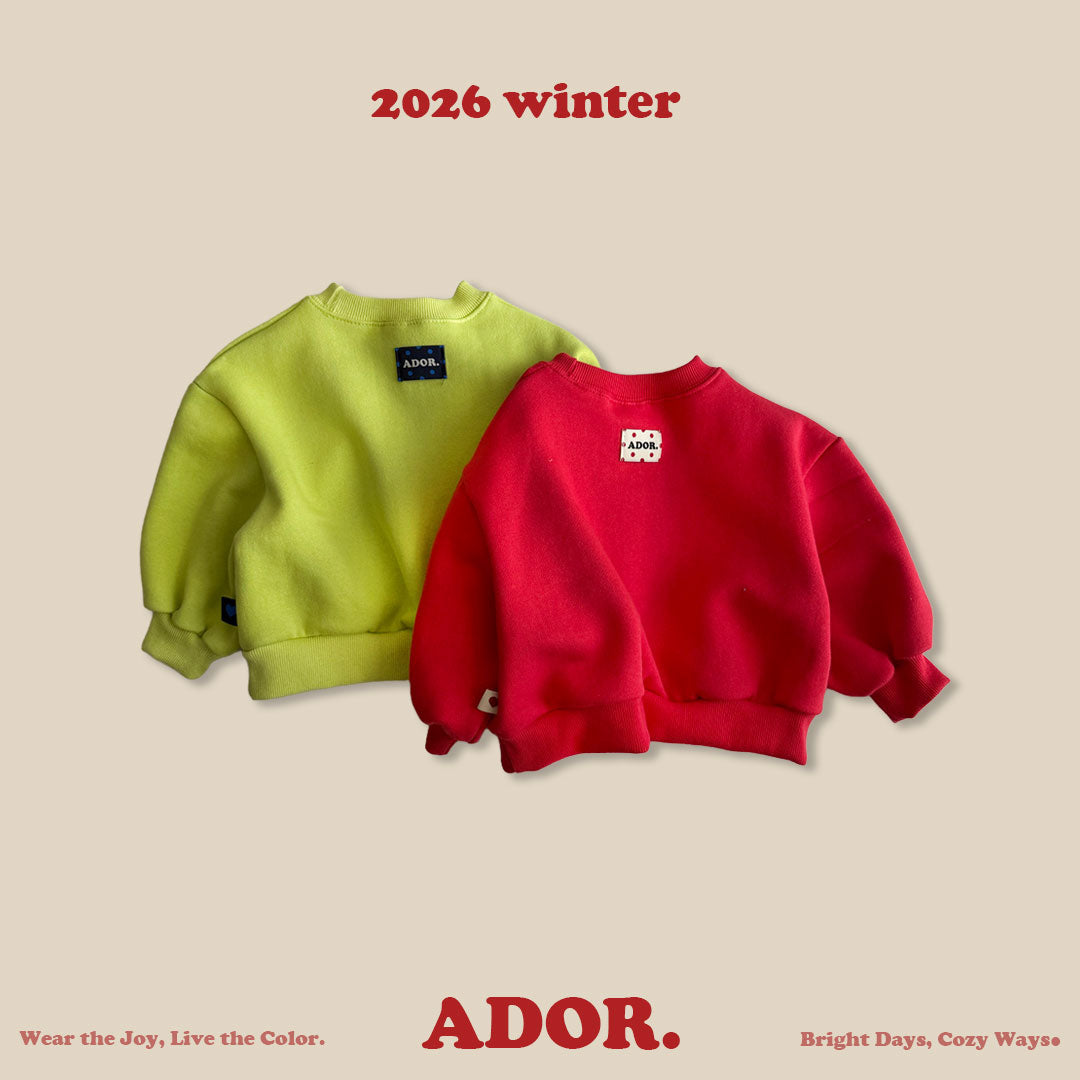 Ador.｜スターファニマルスウェット【取り寄せ】
