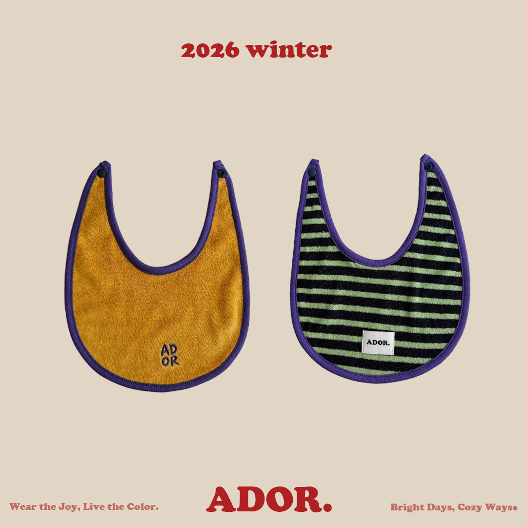 Ador.｜リバーシブルテリービブ【取り寄せ】