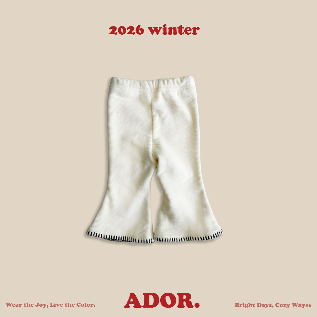 Ador.｜メロウブーツカットパンツ【取り寄せ】