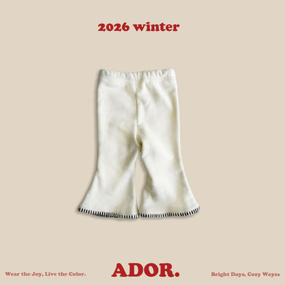 Ador.｜メロウブーツカットパンツ【取り寄せ】