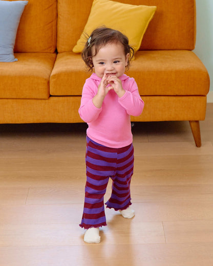 OOTTBEBE Striped Frill Pants｜ボーダーフリルパンツ