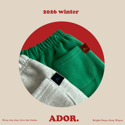 Ador.｜エンブレムスウェット【取り寄せ】