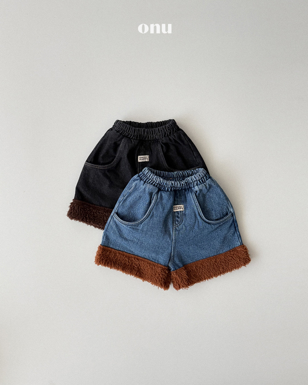 ONU｜ボア切り替えデニムバルーンパンツ【取り寄せ】