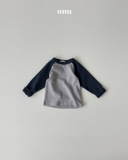 ONU｜ピーチ起毛ラグランTシャツ【取り寄せ】