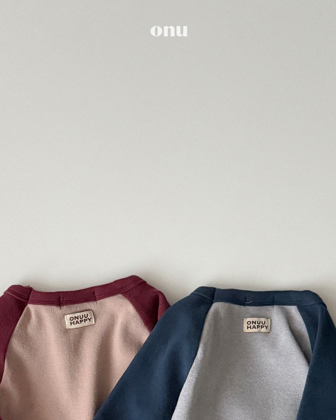 ONU｜ピーチ起毛ラグランTシャツ【取り寄せ】