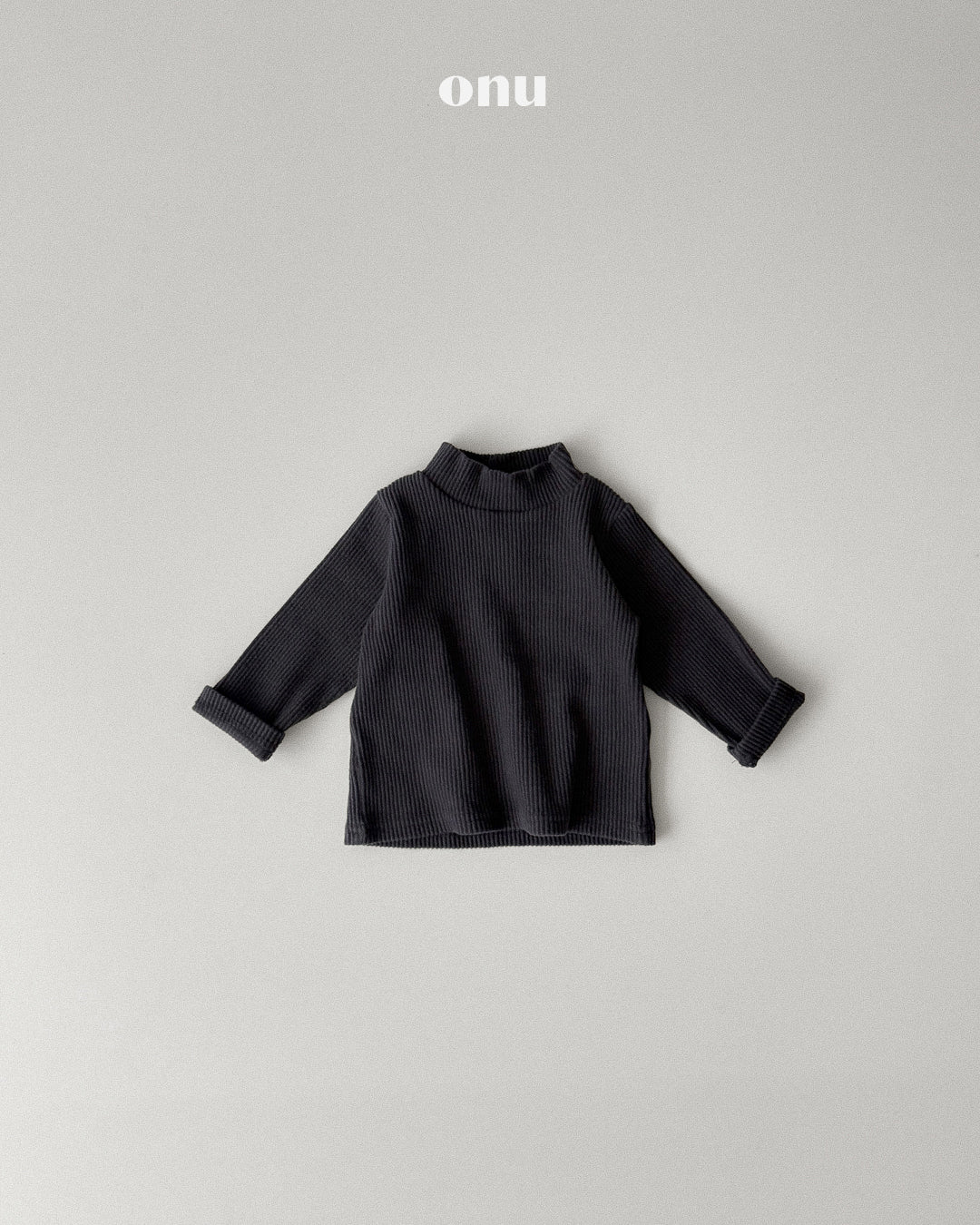 ONU｜リブハイネックTシャツ【取り寄せ】