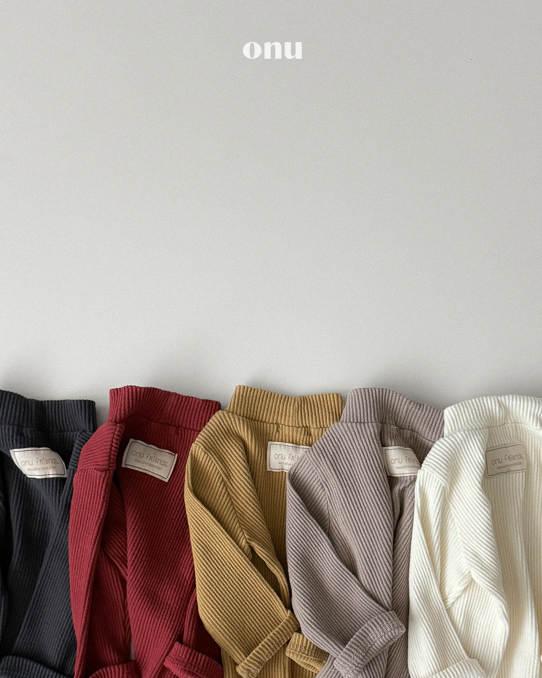 ONU｜リブハイネックTシャツ【取り寄せ】