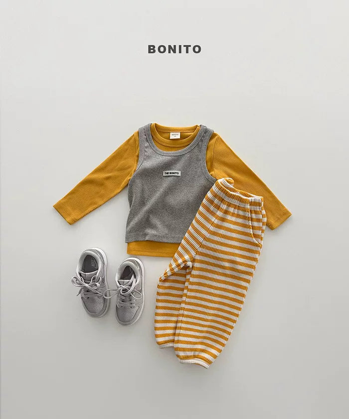 BONITO Basic Logo Long Sleeve Tee｜ベーシックロゴロングスリーブTシャツ