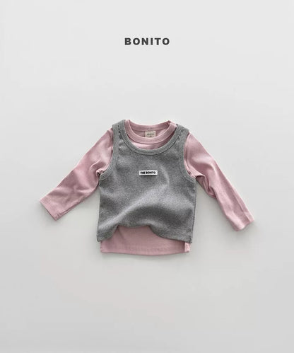 BONITO Basic Logo Long Sleeve Tee｜ベーシックロゴロングスリーブTシャツ
