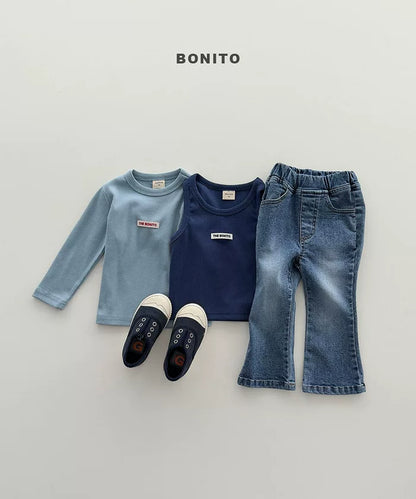 BONITO Basic Logo Long Sleeve Tee｜ベーシックロゴロングスリーブTシャツ