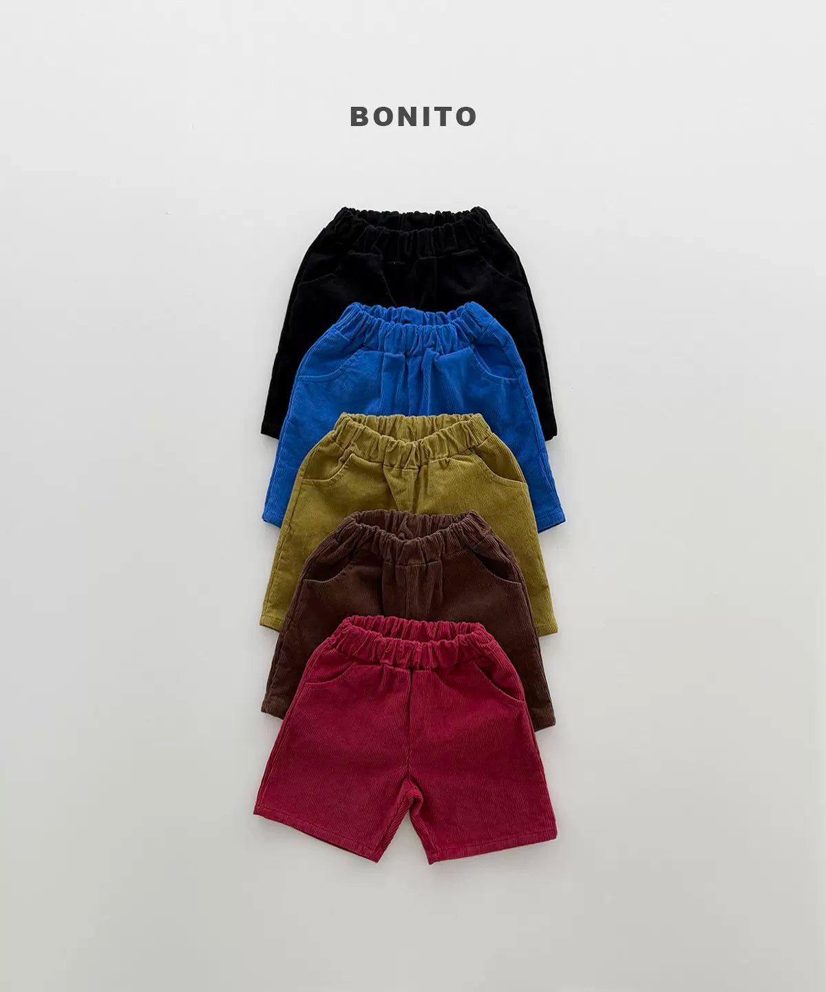 BONITO Corduroy Easy Shorts｜コーデュロイイージーショーツ