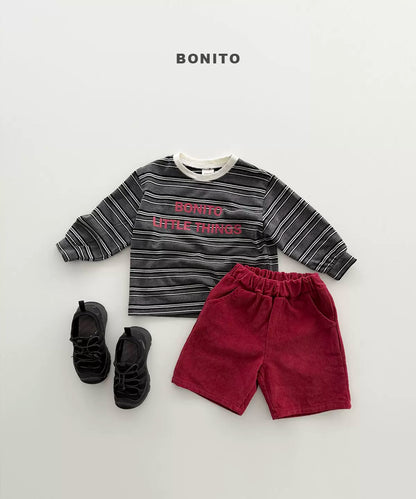 BONITO Corduroy Easy Shorts｜コーデュロイイージーショーツ