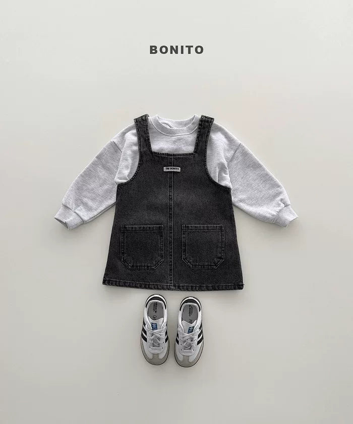 BONITO Denim Jumper Dress｜デニムジャンパースカート