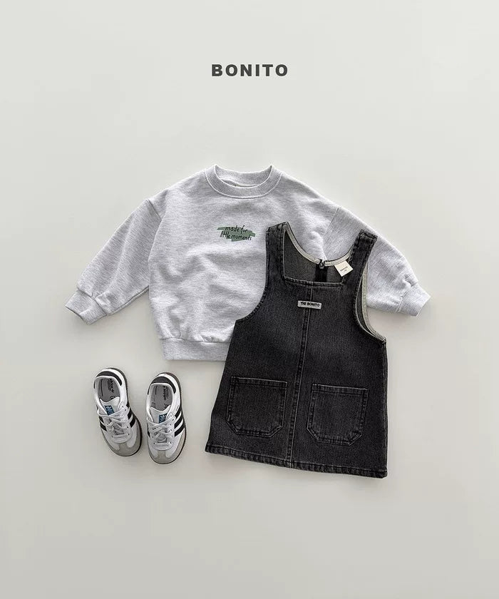 BONITO Denim Jumper Dress｜デニムジャンパースカート