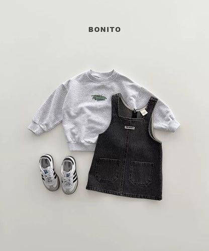 BONITO Denim Jumper Dress｜デニムジャンパースカート