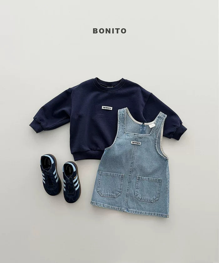 BONITO Denim Jumper Dress｜デニムジャンパースカート
