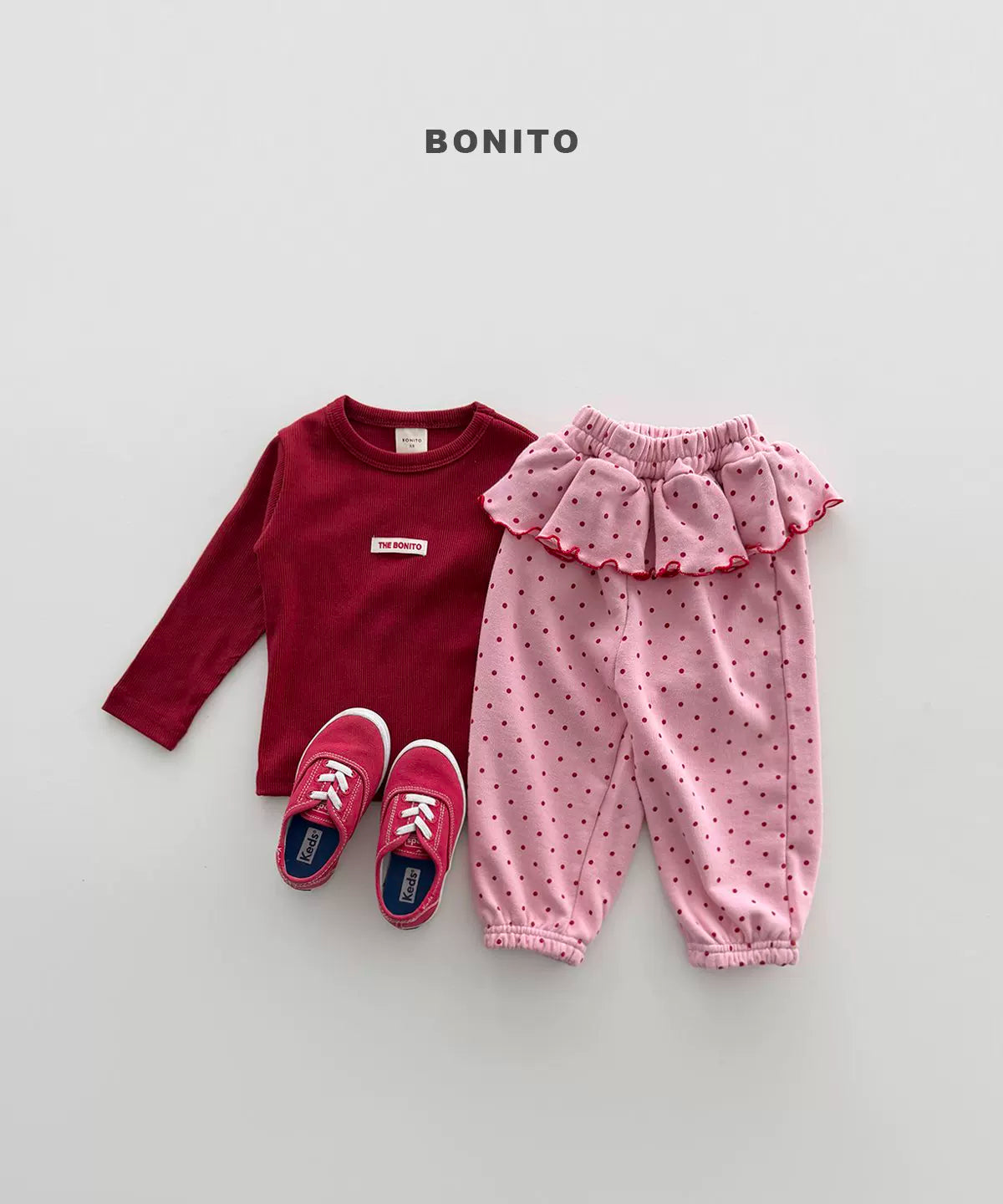 BONITO Dot Frill Pants｜ドットフリルパンツ