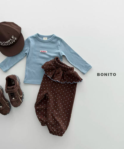 BONITO Dot Frill Pants｜ドットフリルパンツ