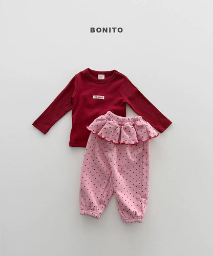 BONITO Dot Frill Pants｜ドットフリルパンツ