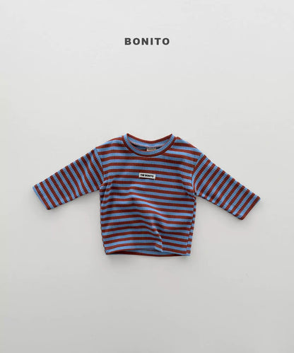 BONITO Multi Stripe Long Sleeve Tee｜マルチストライプロングスリーブTシャツ
