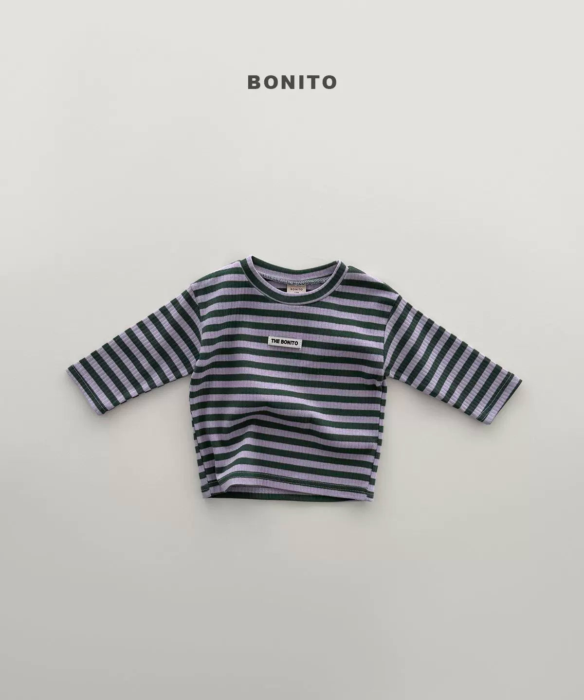 BONITO Multi Stripe Long Sleeve Tee｜マルチストライプロングスリーブTシャツ