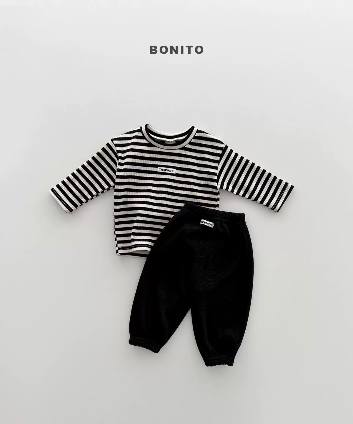 BONITO Multi Stripe Long Sleeve Tee｜マルチストライプロングスリーブTシャツ