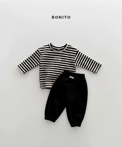 BONITO Multi Stripe Long Sleeve Tee｜マルチストライプロングスリーブTシャツ