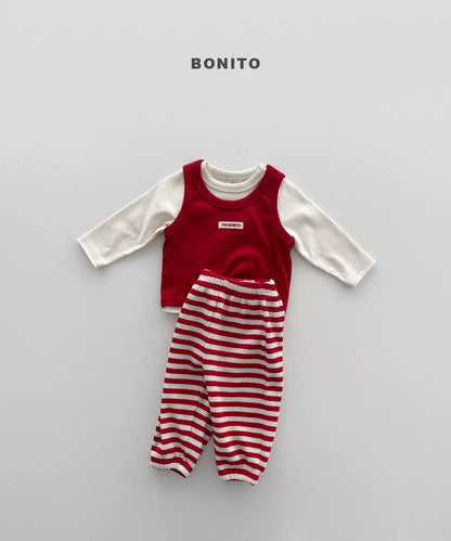 BONITO Stripe Jogger Pants｜ボーダージョガーパンツ