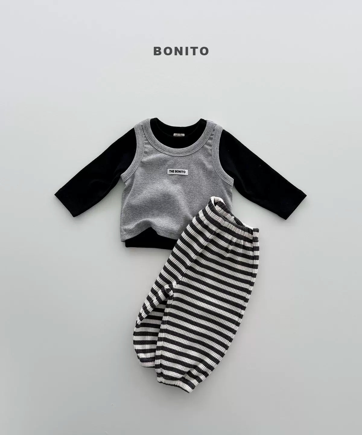 BONITO Stripe Jogger Pants｜ボーダージョガーパンツ