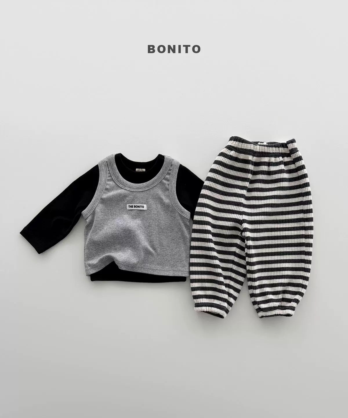 BONITO Stripe Jogger Pants｜ボーダージョガーパンツ