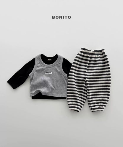 BONITO Stripe Jogger Pants｜ボーダージョガーパンツ