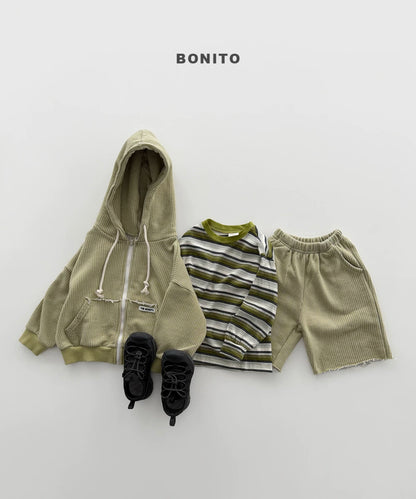 BONITO Waffle Hoodie Set｜ワッフルフーディーセット