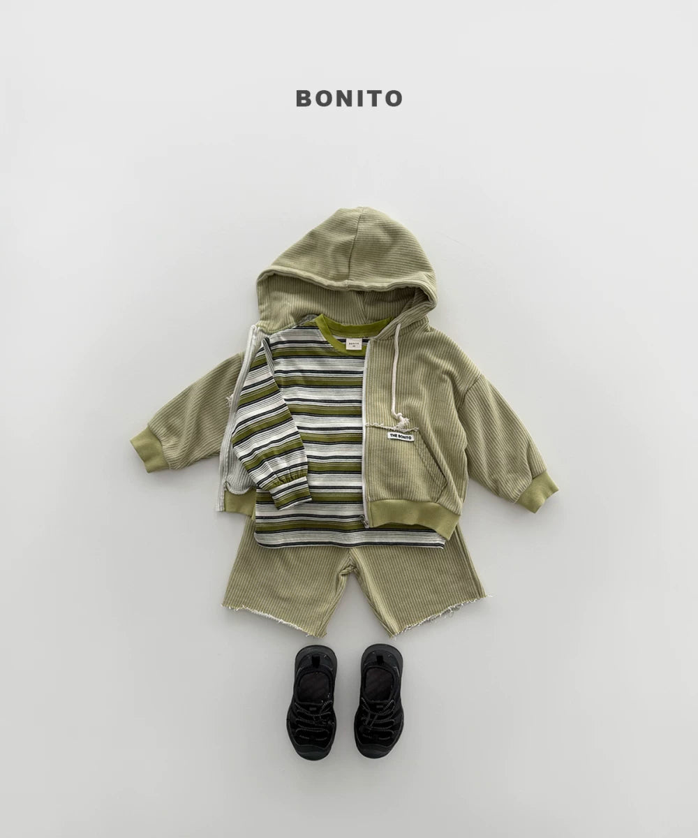 BONITO Waffle Hoodie Set｜ワッフルフーディーセット