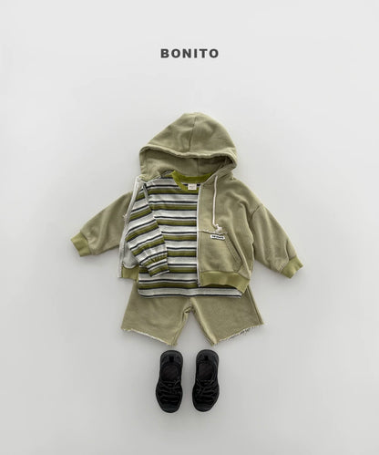 BONITO Waffle Hoodie Set｜ワッフルフーディーセット