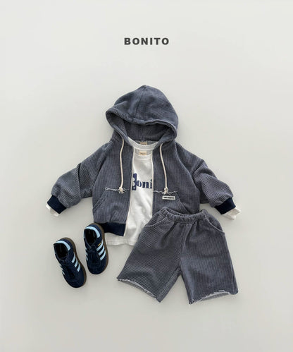 BONITO Waffle Hoodie Set｜ワッフルフーディーセット