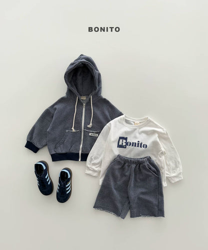 BONITO Waffle Hoodie Set｜ワッフルフーディーセット